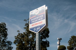 Dodgers VIP Parking Signage