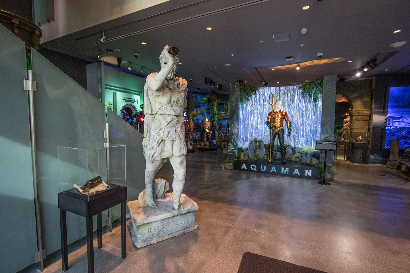 Aquaman: Museum Exhibit | Warner Bros. Design Studio